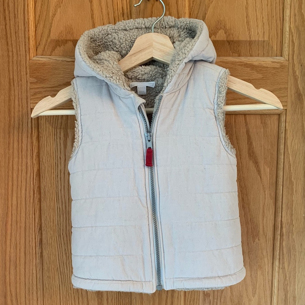 The Little White Company Corduroy Vest